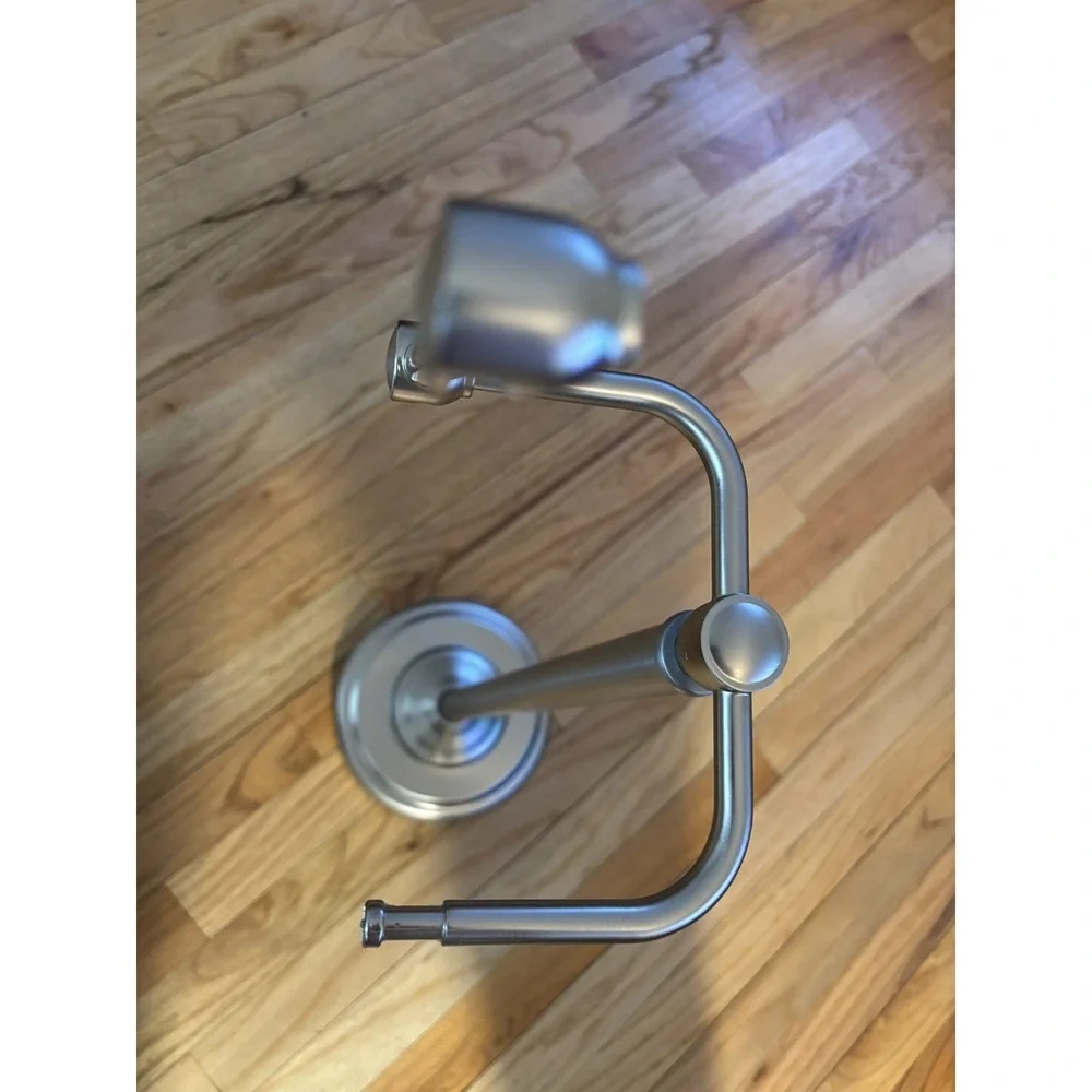Kingston Vintage Free-Standing Toilet-Paper Holder Brushed Nickel (CC2008)